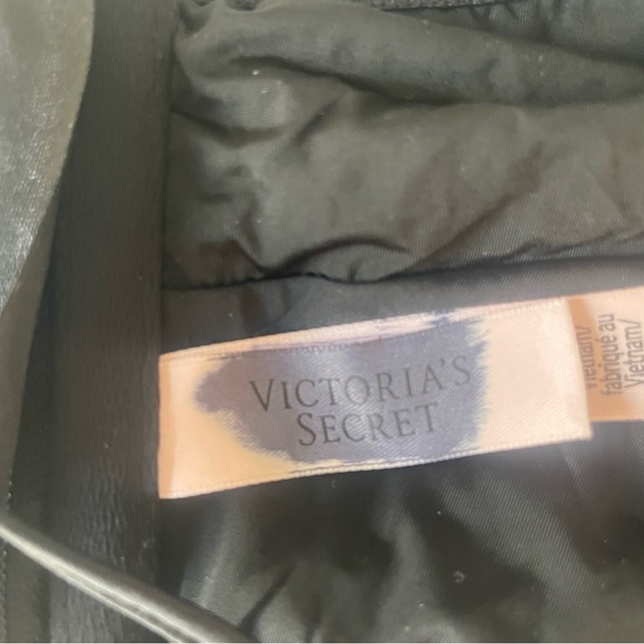 New! Victorias Secret sequin lace up bandeau black y2k style 20118 - Picture 10 of 12